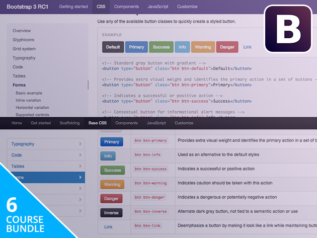 Bootstrap Beginner Developer Bundle