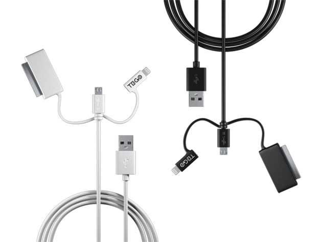 Tego 3-in-1 MFi-Certified Cable