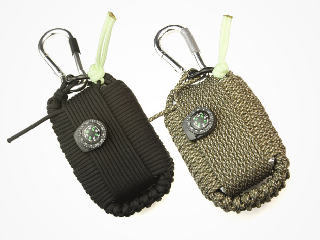 Z.A.P.S. Wilderness Survival Kit Grenade (Black)