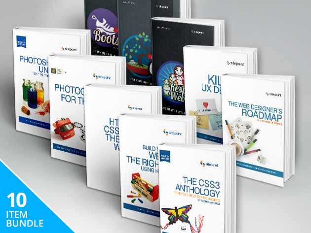 Pay What You Want: SitePoint Design E-Book Bundle