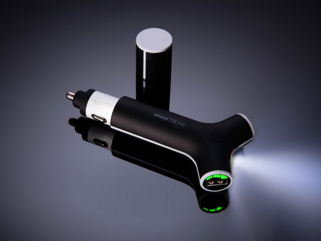 T-BONE All-In-One Car Charger, Light & Battery Pack