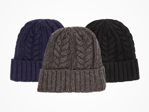Wool Cable Beanie