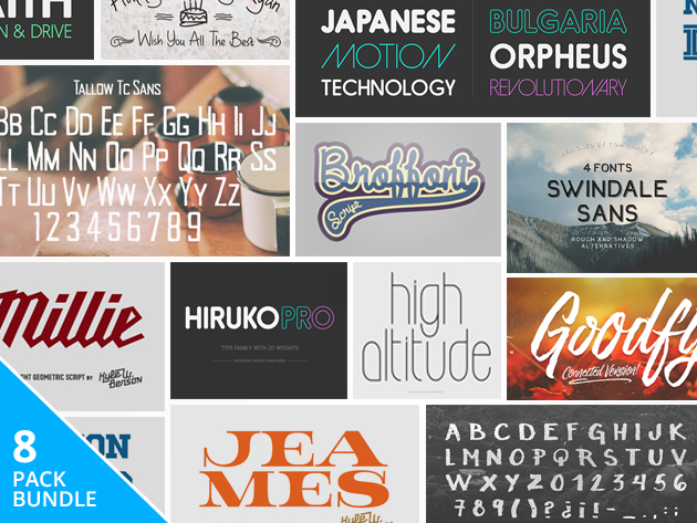 Pay What You Want: The Designer's Fantastic Font Bundle